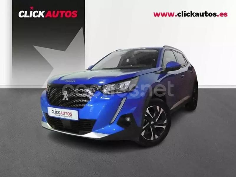 Azul Usado 2021 Peugeot 2008 Allure SUV | 14.800 € (Precio justo) - Imagen 1/4