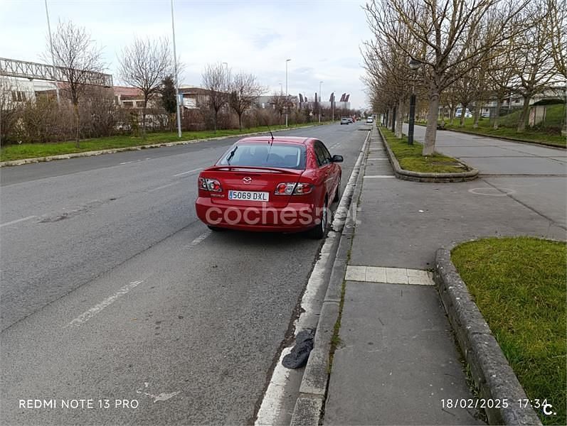 Usado Mazda 6 Active 120 CV (88 kW) 2006 Rojo Berlina
