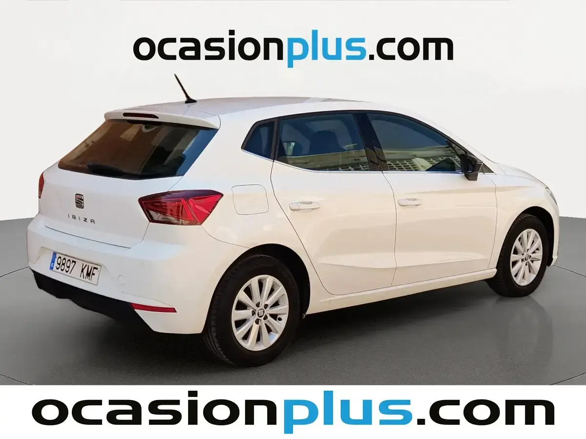 Usado Seat Ibiza XCELLENCE 95 CV (69 kW) 2018 Blanco Utilitario