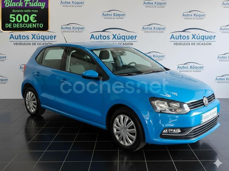Azul Usado 2014 VW Polo Advance Berlina | 7999 € (Precio justo) - Imagen 1/4