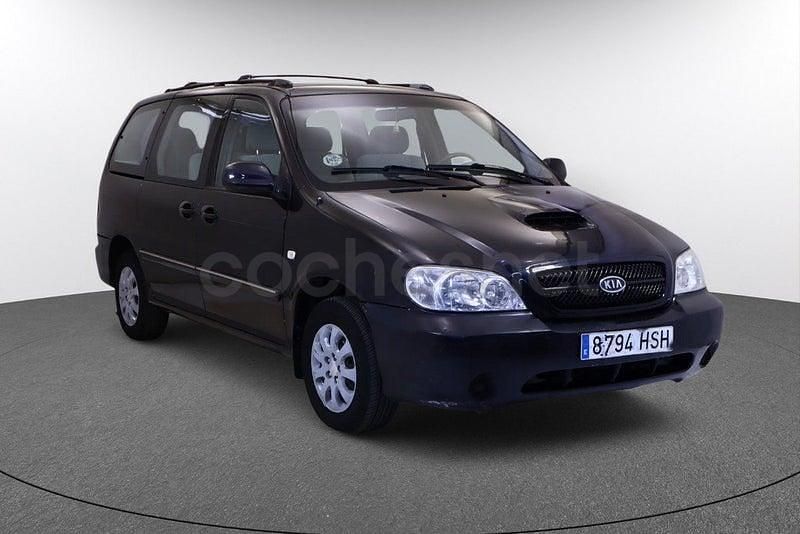 Usado Kia Carnival 126 CV (92 kW) 2006 Negro Monovolumen