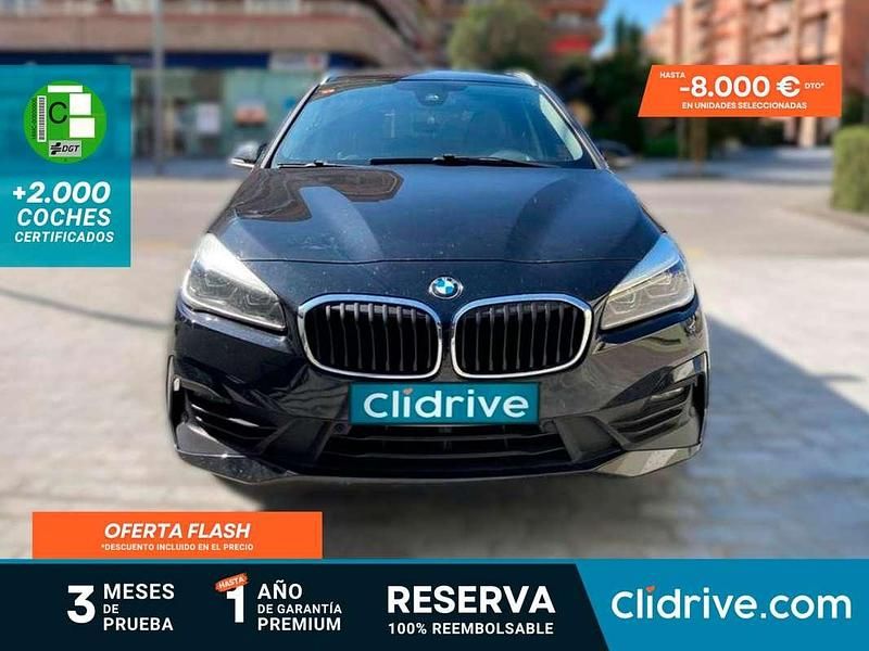 Negro Usado 2019 BMW 218 Gran Tourer Monovolumen | 13.990 € (Super precio) - Imagen 1/3