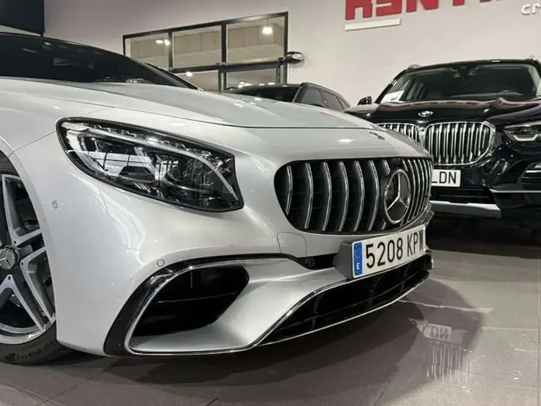 Usado Mercedes S63 AMG AMG 620 CV (456 kW) 2018 Plateado Coupe