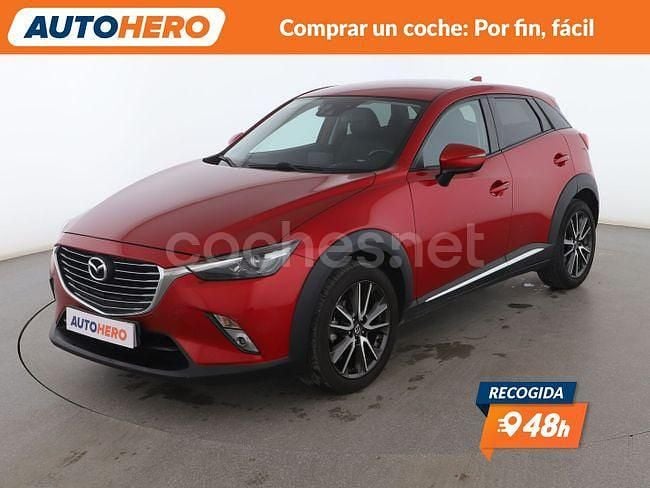 Rojo Usado 2016 Mazda CX-3 Luxury SUV | 12.699 € (Precio justo) - Imagen 1/3