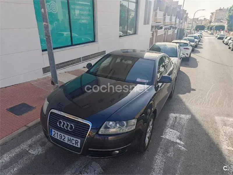 Usado Audi A6 170 CV (125 kW) 2011 Negro Berlina
