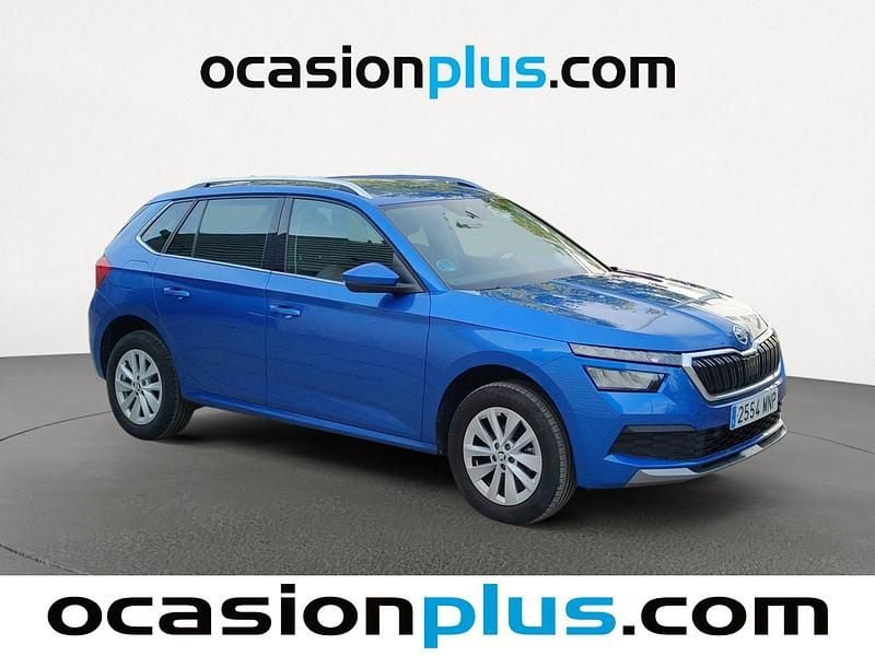 Käytetty Skoda Kamiq Ambition 110 HP (80 kW) 2024 Sininen Katumaasturi