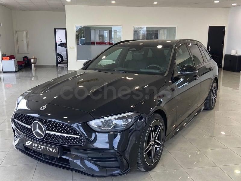 Usado Mercedes C200 163 CV (119 kW) 2022 Negro Familiar