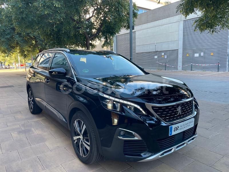 Usado Peugeot 5008 GT-line 165 CV (121 kW) 2018 Negro Monovolumen