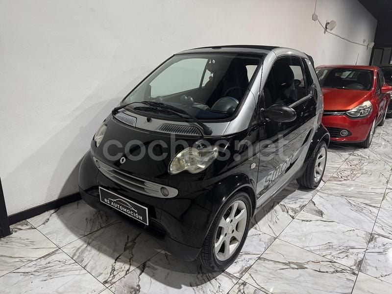 Negro Usado 2008 Smart ForTwo Cabrio Passion Descapotable | 4990 € (Super precio) - Imagen 1/4