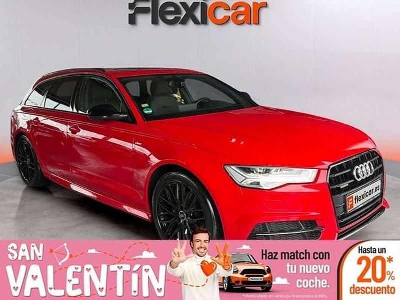 Usado Audi A6 190 CV (139 kW) 2018 Rojo Familiar