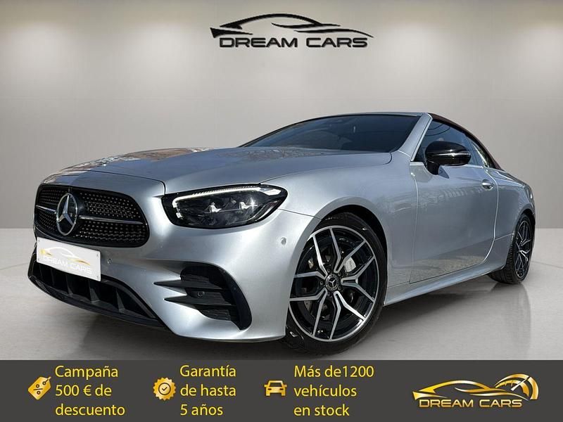 Usado Mercedes E220 194 CV (142 kW) 2023 Gris Descapotable