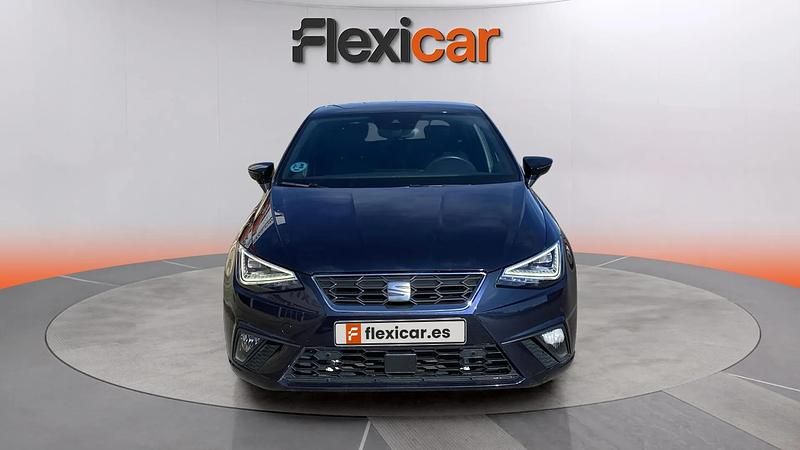 Usado Seat Ibiza FR 110 CV (80 kW) 2022 Azul Utilitario