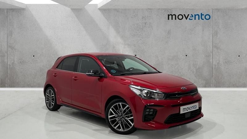 Rojo Usado 2020 Kia Rio GT-Line Berlina | 14.990 € (Precio justo) - Imagen 1/4