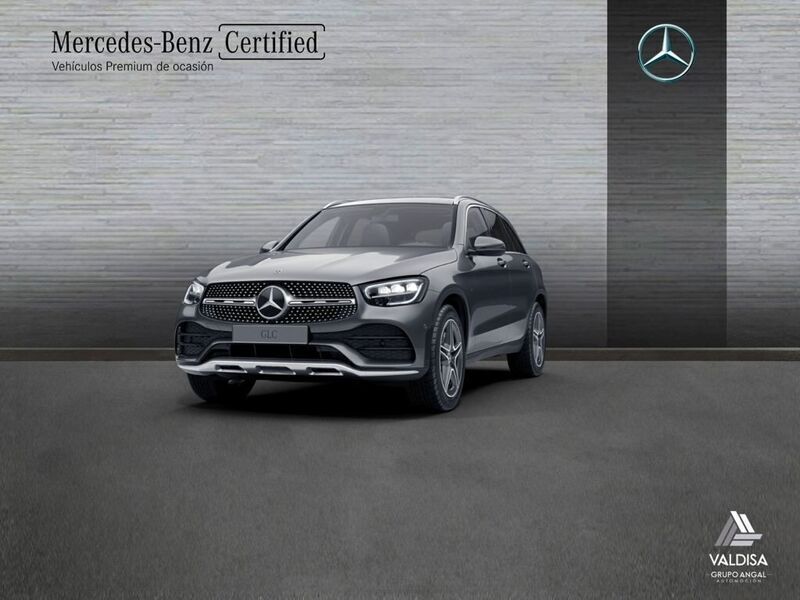 Gris Usado 2021 Mercedes GLC300 AMG line | 41.900 € (Precio justo) - Imagen 1/4