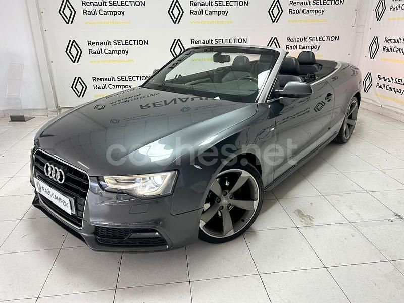 Usado Audi A5 Cabriolet S-Line 190 CV (139 kW) 2016 Gris / plata Descapotable