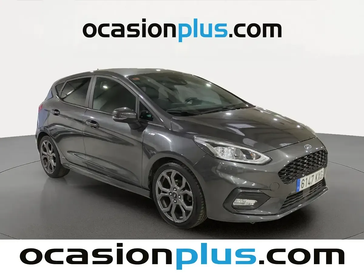 Usado Ford Fiesta ST-Line 100 CV (73 kW) 2019 Gris Utilitario