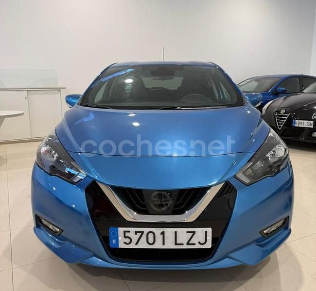 Usado Nissan Micra Acenta 92 CV (67 kW) 2022 Azul Utilitario