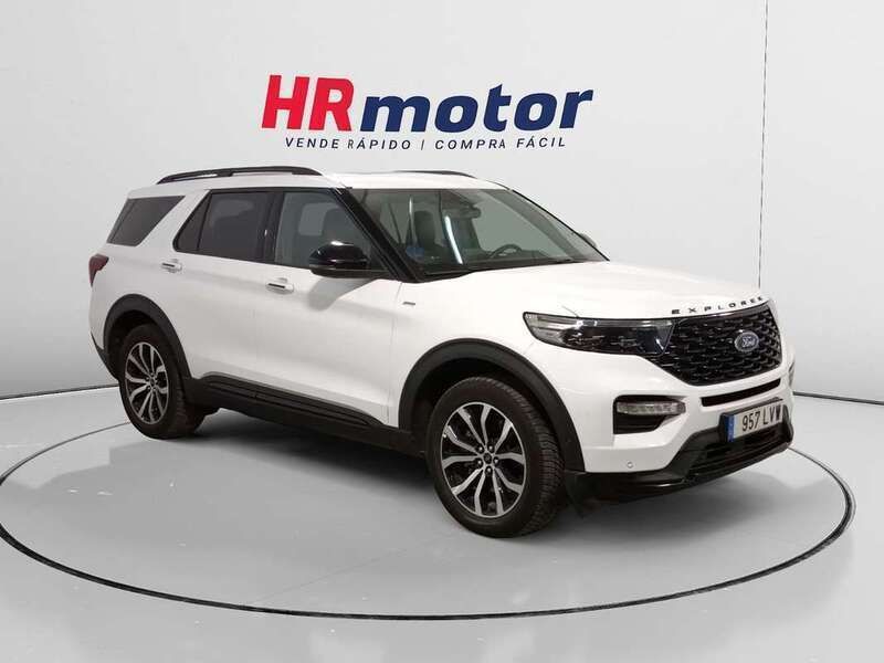 Blanco Usado 2022 Ford Explorer ST-Line SUV | 46.310 € (Super precio) - Imagen 1/1