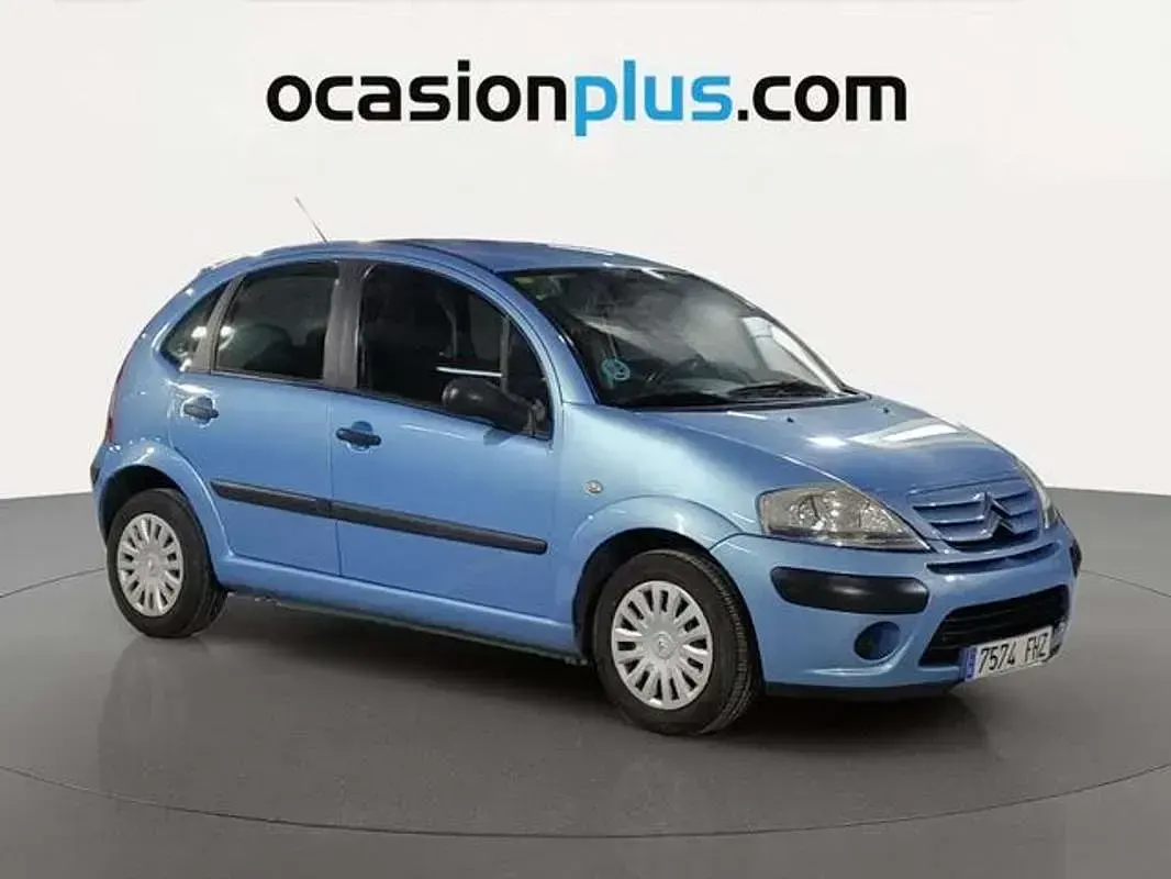 Usado Citroën C3 Furio 61 CV (44 kW) 2006 Azul Utilitario