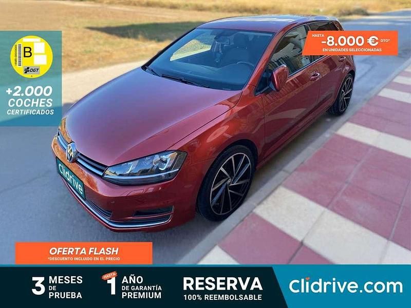 Rojo Usado 2013 VW Golf VII Sport Utilitario | 9990 € (Precio justo) - Imagen 1/3