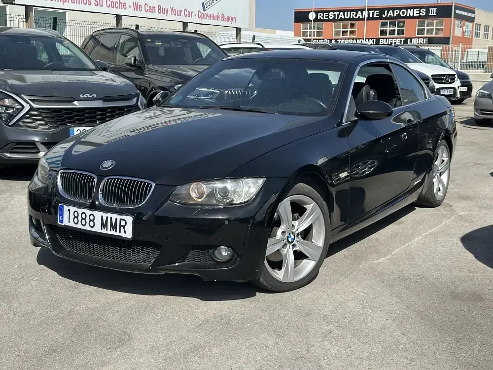 Usado BMW 320 170 CV (125 kW) 2007 Negro metalico Descapotable