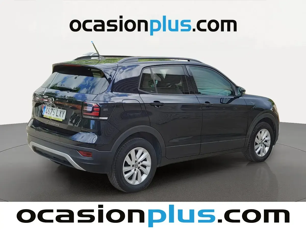 Usado VW T-Cross Advance 95 CV (69 kW) 2022 Negro SUV
