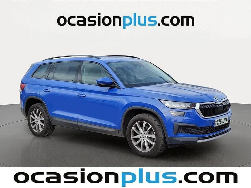 Usado Skoda Kodiaq Ambition 150 CV (110 kW) 2022 Azul SUV