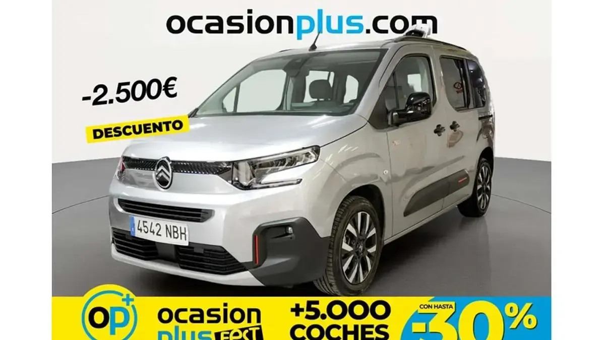 Usado Citroën e-Berlingo XTR 131 CV (96 kW) 2025 Gris Van