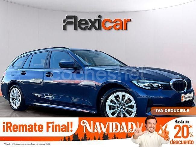 Azul Usado 2021 BMW 320e Familiar | 26.990 € (Precio justo) - Imagen 1/4