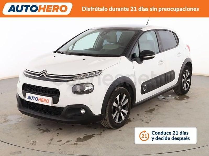 Usado Citroën C3 Feel 82 CV (60 kW) 2018 Blanco Utilitario