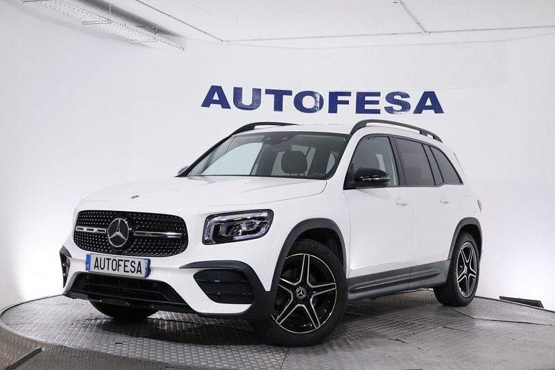 Blanco Usado 2022 Mercedes GLB180 AMG line SUV | 33.850 € - Imagen 1/4