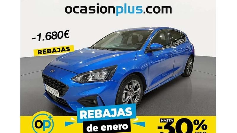 Usado Ford Focus ST-Line 125 CV (91 kW) 2020 Azul Utilitario