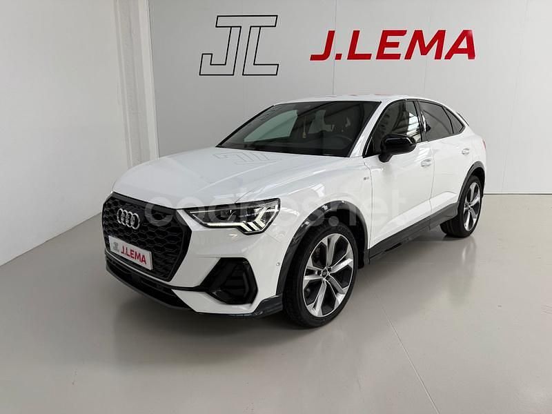 Blanco Usado 2021 Audi Q3 Sportback S-Line SUV | 34.900 € (Precio justo) - Imagen 1/4