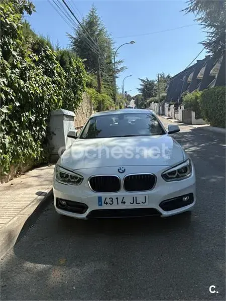 Usado BMW 116 Efficient Dynamics 116 CV (85 kW) 2015 Blanco Utilitario