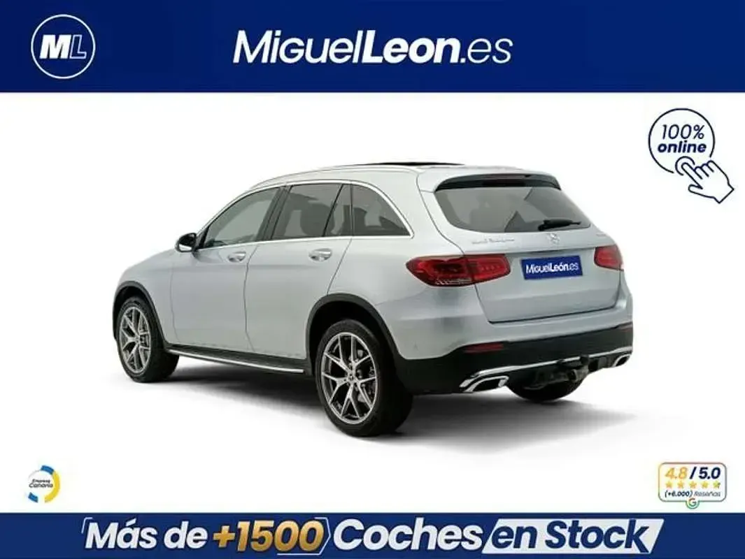 Usado Mercedes GLC300de 306 CV (225 kW) 2022 Gris SUV