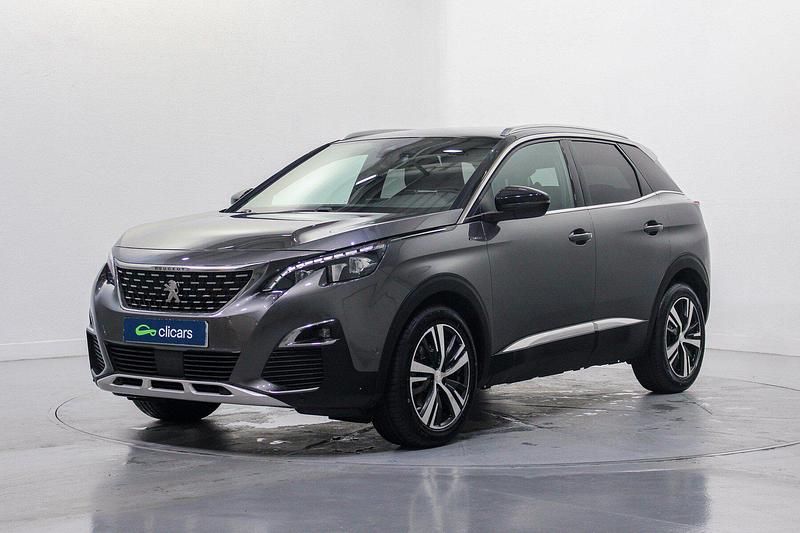 Usado Peugeot 3008 GT-line 130 CV (95 kW) 2018 Gris / plata SUV
