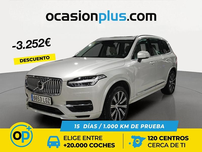 Azul Usado 2020 Volvo XC90 Inscription SUV | 35.780 € (Precio justo) - Imagen 1/4