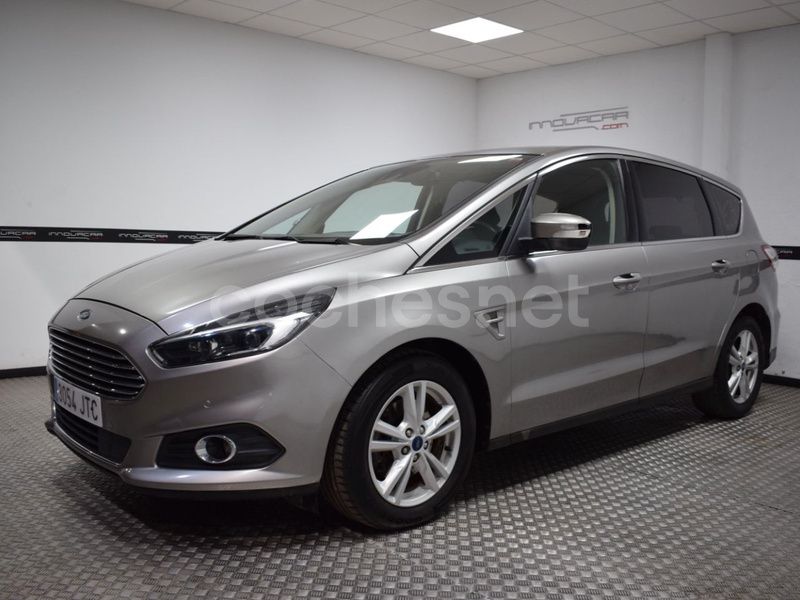 Plateado Usado 2016 Ford S-MAX Titanium Monovolumen | 14.900 € (Precio justo) - Imagen 1/4