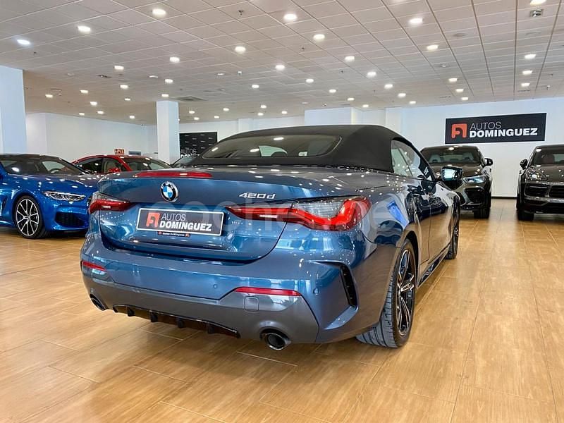 Usado BMW 420 190 CV (139 kW) 2022 Azul Descapotable