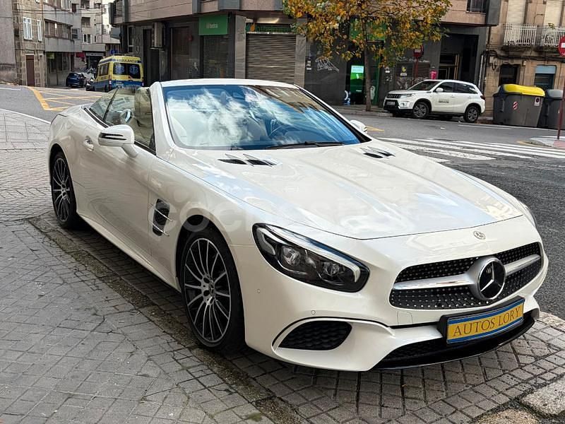Usado Mercedes SL400 367 CV (269 kW) 2020 Blanco Descapotable