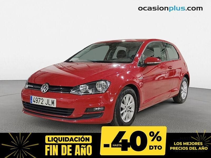 Rojo Usado 2016 VW Golf VII Utilitario | 13.658 € (Buen precio) - Imagen 1/4