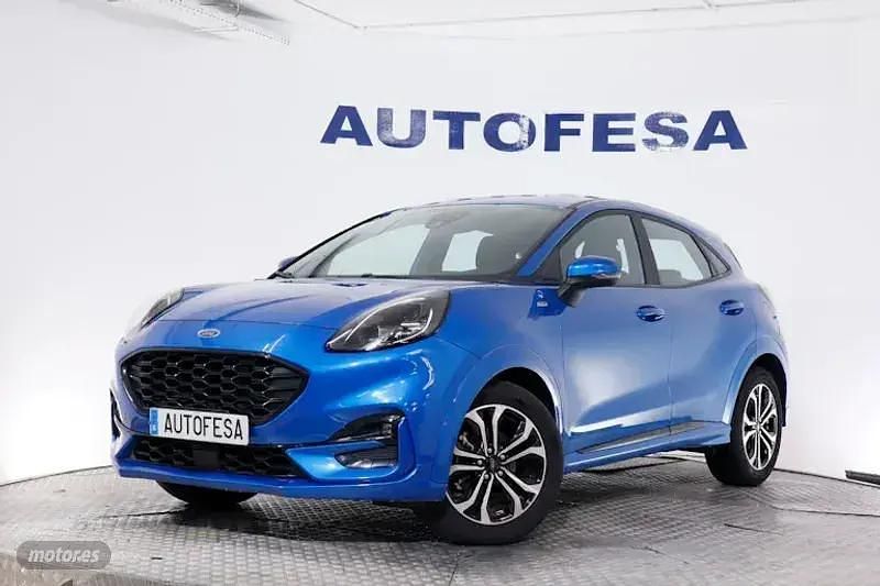 Azul Usado 2021 Ford Puma ST-Line SUV | 16.950 € (Buen precio) - Imagen 1/4