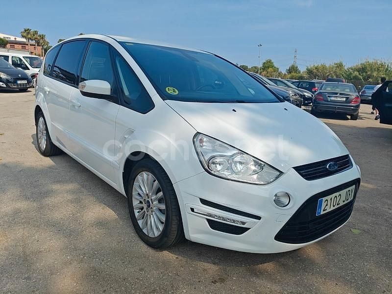Blanco Usado 2015 Ford S-MAX Trend Monovolumen | 10.500 € (Buen precio) - Imagen 1/4
