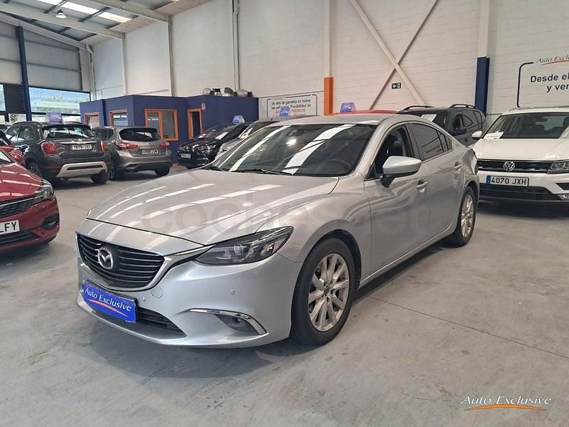 Usado Mazda 6 Style 150 CV (110 kW) 2016 Gris / plata Berlina
