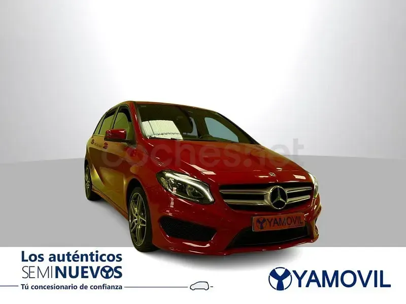Usado Mercedes B200 136 CV (100 kW) 2017 Rojo Utilitario