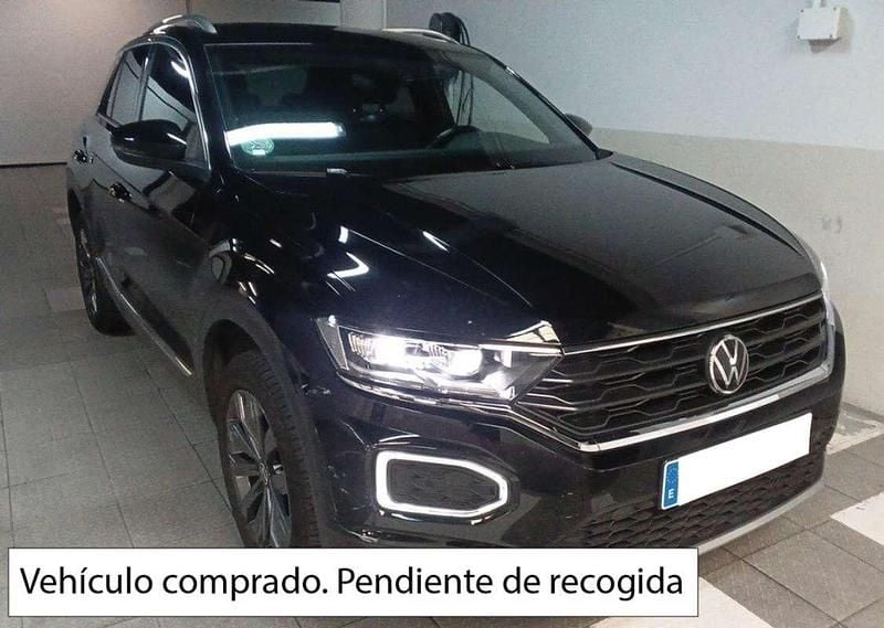 Negro Usado 2021 VW T-Roc Sport SUV | 23.900 € (Precio justo) - Imagen 1/4