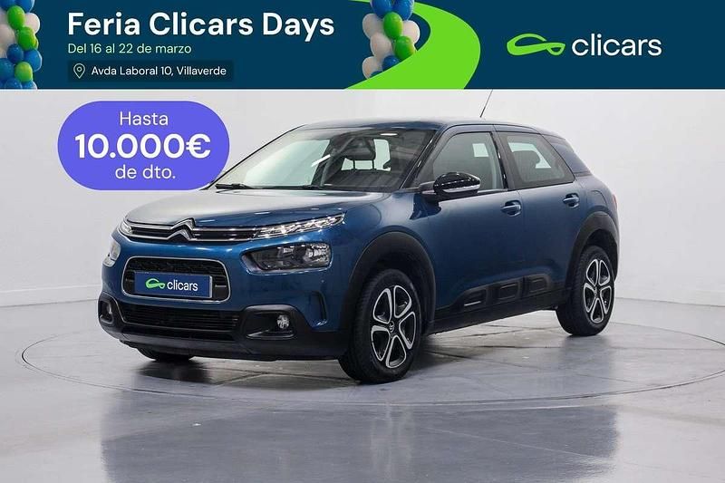 Usado Citroën C4 Cactus PureTech 110 CV (80 kW) 2020 Azul Utilitario