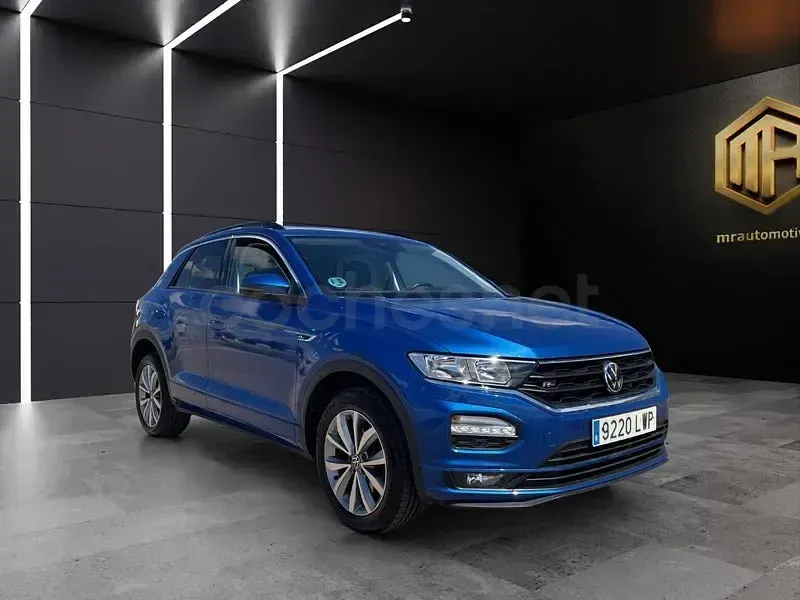 Usado VW T-Roc Advance 150 CV (110 kW) 2022 Azul SUV