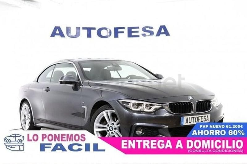 Usado BMW 420 184 CV (135 kW) 2017 Gris / plata Descapotable