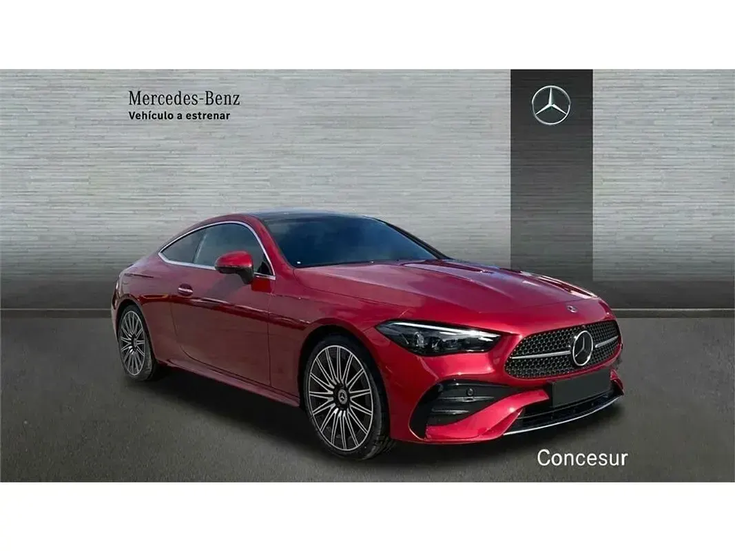 Usado Mercedes CLE220 197 CV (144 kW) 2024 Rojo Coupe